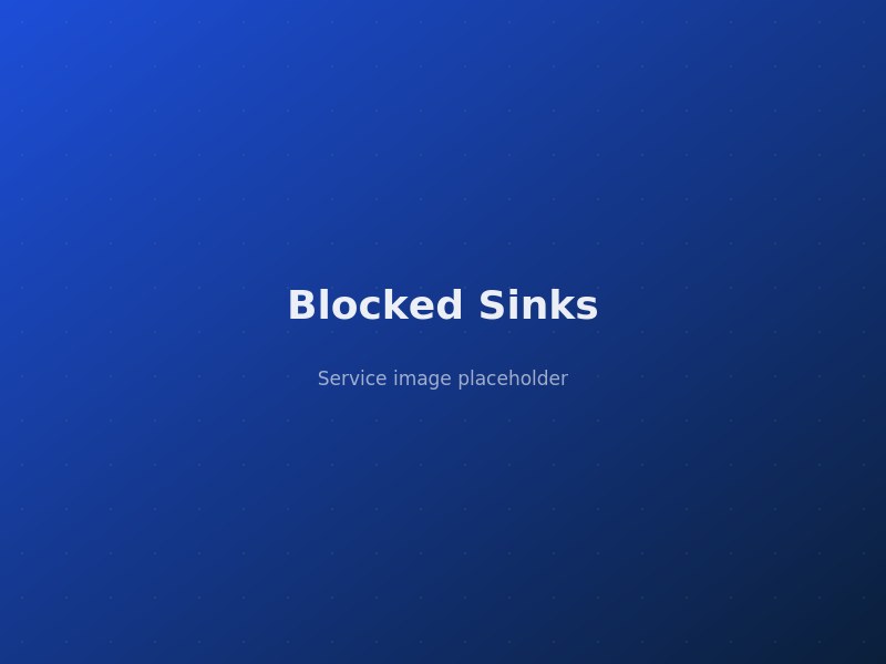 Blocked Sinks service in Nairobi