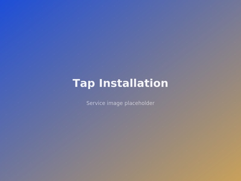 Tap Installation service in Nairobi