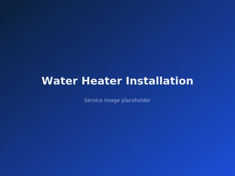Water Heater Installation service in Nairobi
